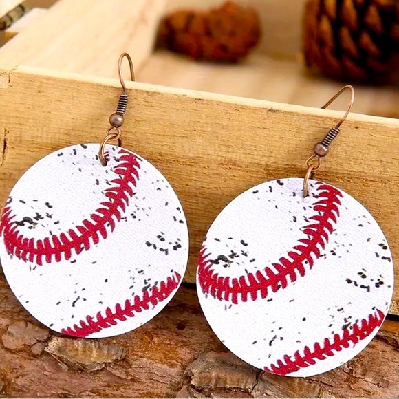 Jewelry - 2/$20 Baseball ⚾️ Mom Earrings Gift NEW